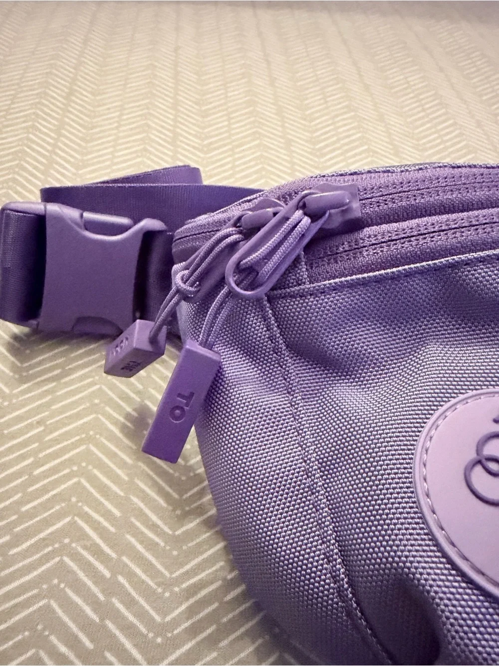 Lilac Crossbody Fanny Pack - Lightweight Everyday Bag